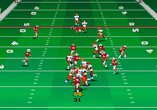 College Football USA 97 (USA) In game screenshot